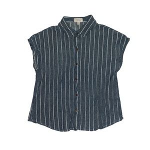 Striped Button Down Shirt